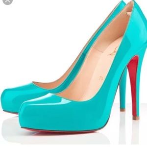 *SOLD*Turquoise/Aqua Rolando 120 Size 38